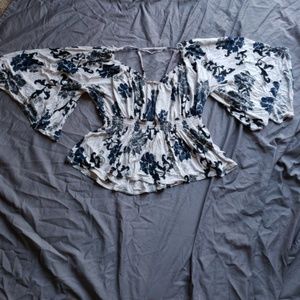 Free People Bell Sleeve top